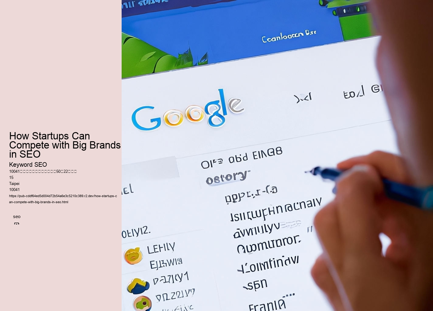 How Startups Can Compete with Big Brands in SEO